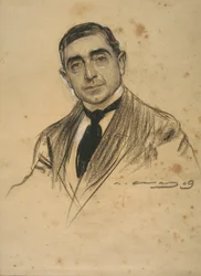 Portrait par Ramon Casas